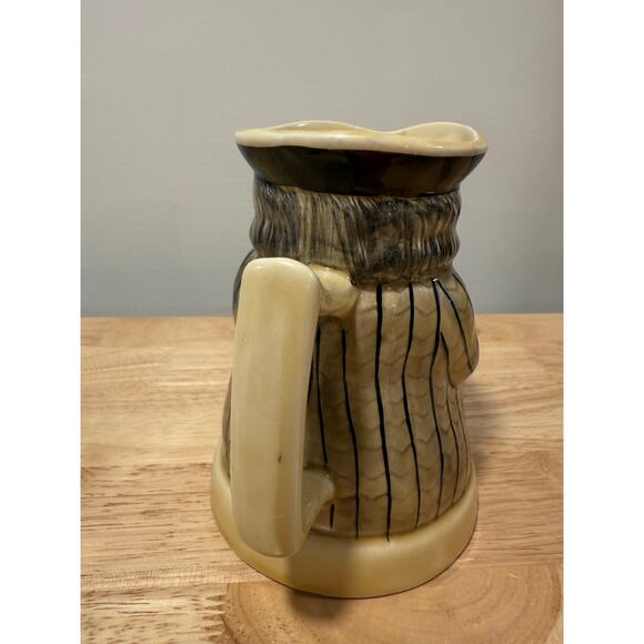 Wood Potters of Burslem Handpainted Toby /Character Jug Man w Ale JL - Picture 9 of 11